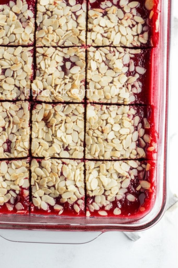 Raspberry Squares for Junior Chefs