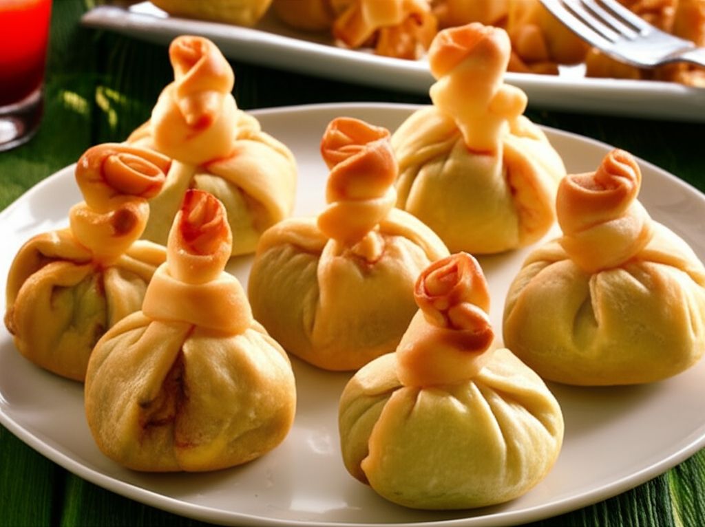 Vegetable Pastry Purses
