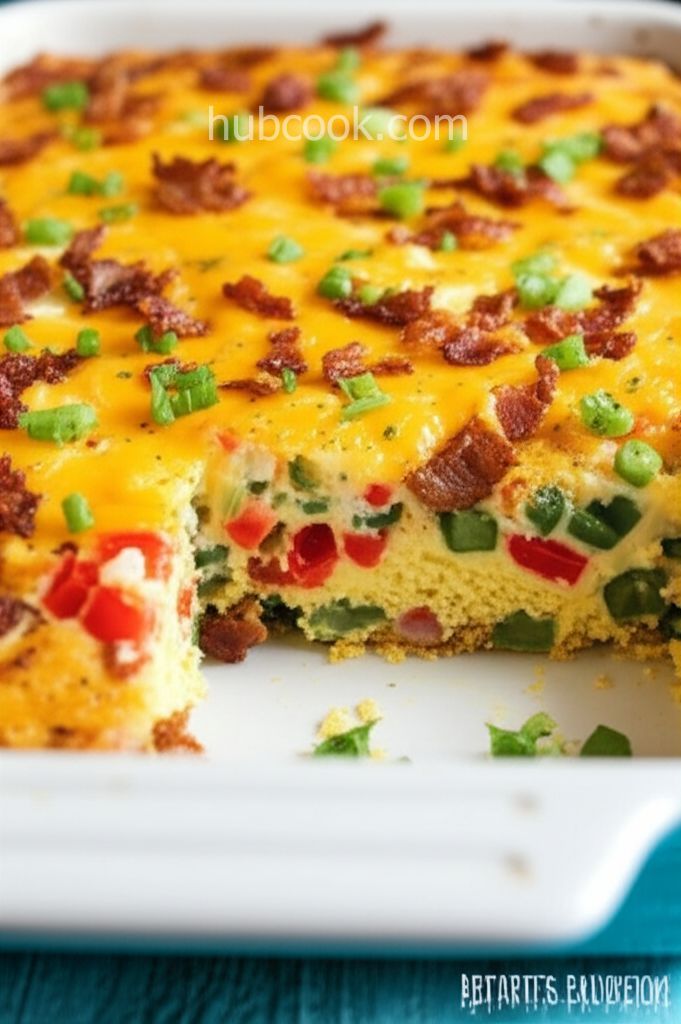 VELVEETA® Cheesy Bacon Brunch Casserole