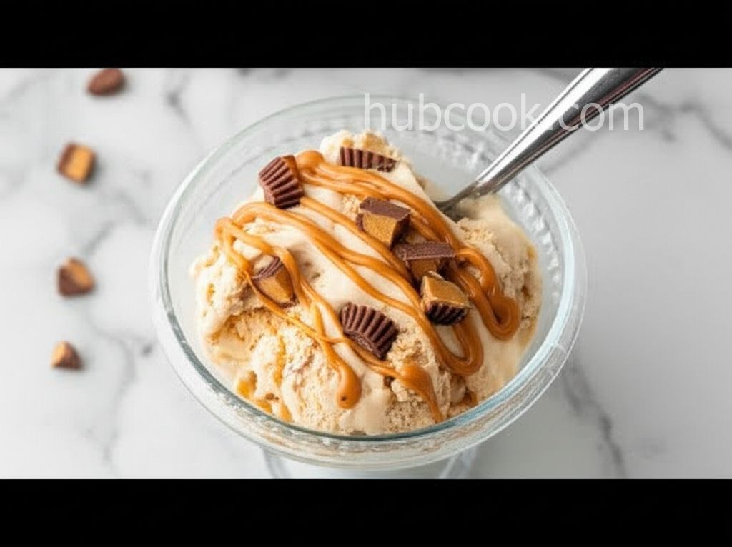 Yummy Peanut Butter Cup Ice Cream