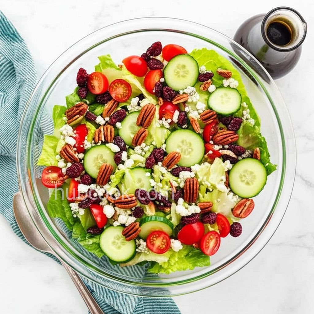 Blue Cheese and Dried Cranberry Tossed Salad