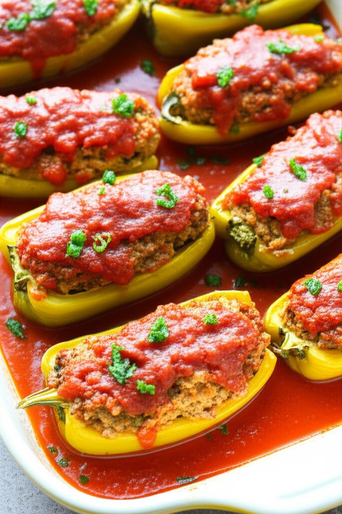 Bob's Stuffed Banana Peppers