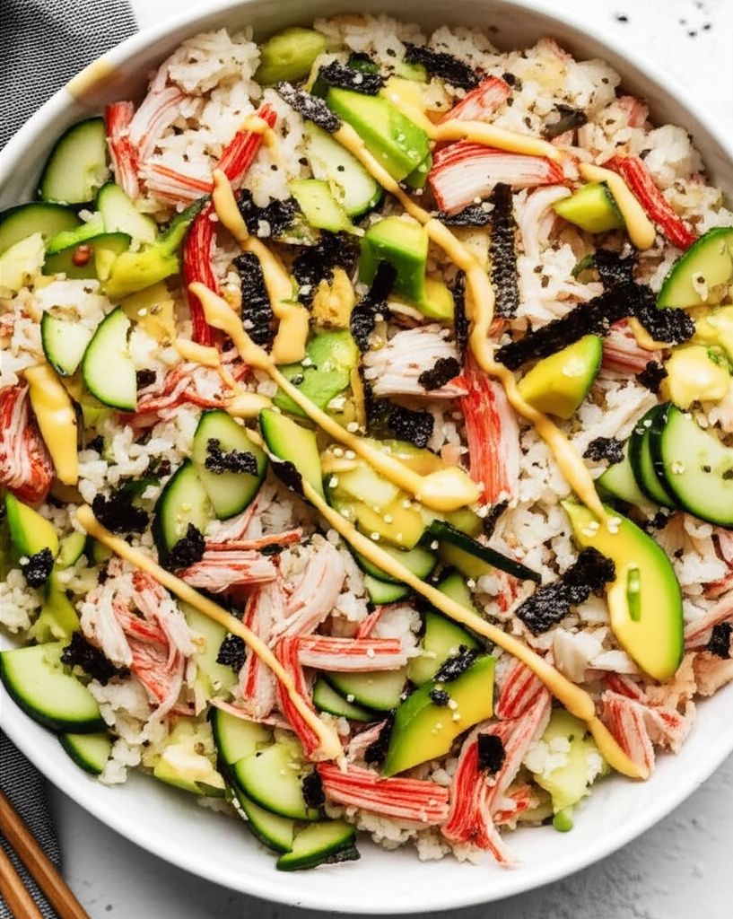 California Roll Sushi Salad