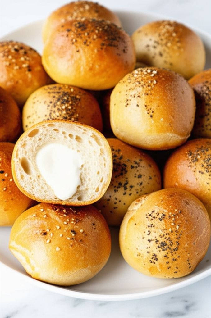 Cream Cheese-Filled Bagel Balls