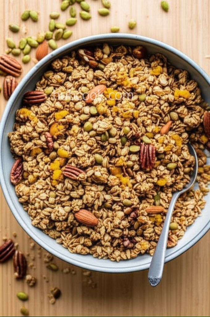 Homemade Granola with Ginger