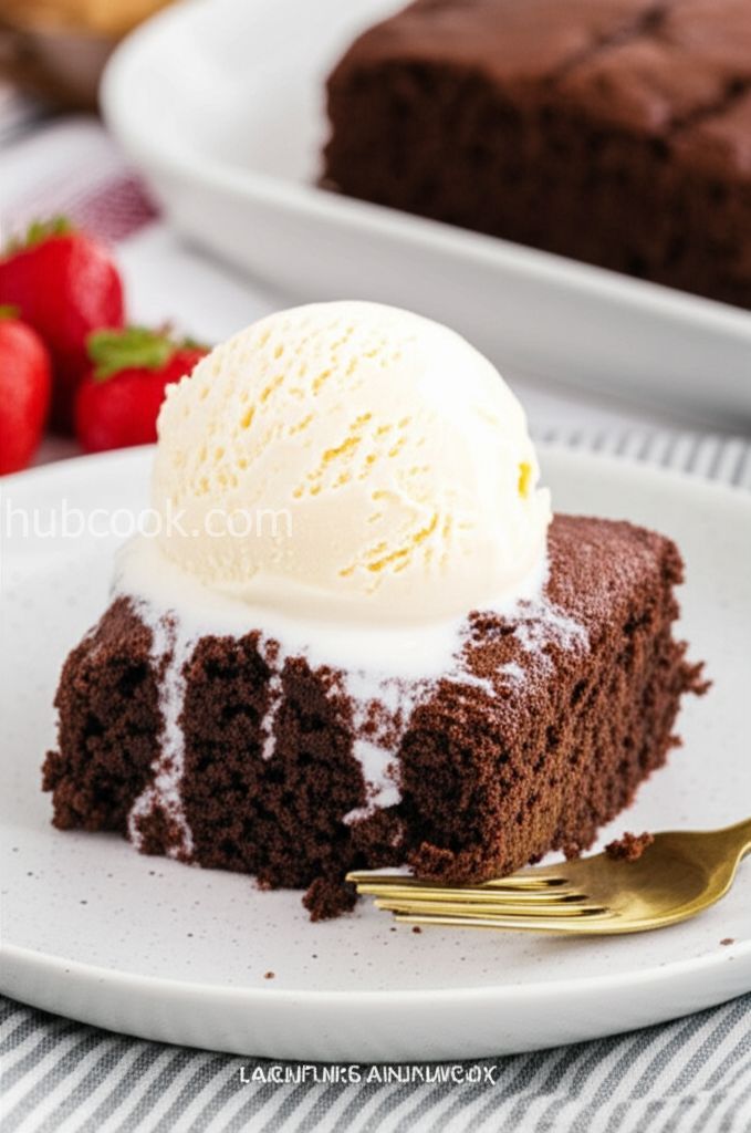 Low-Fat Chocolate Pudding Cake