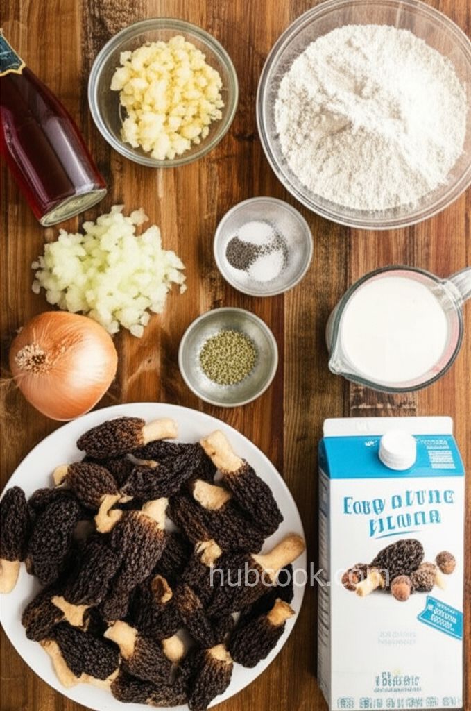 Morel Mushroom Soup
