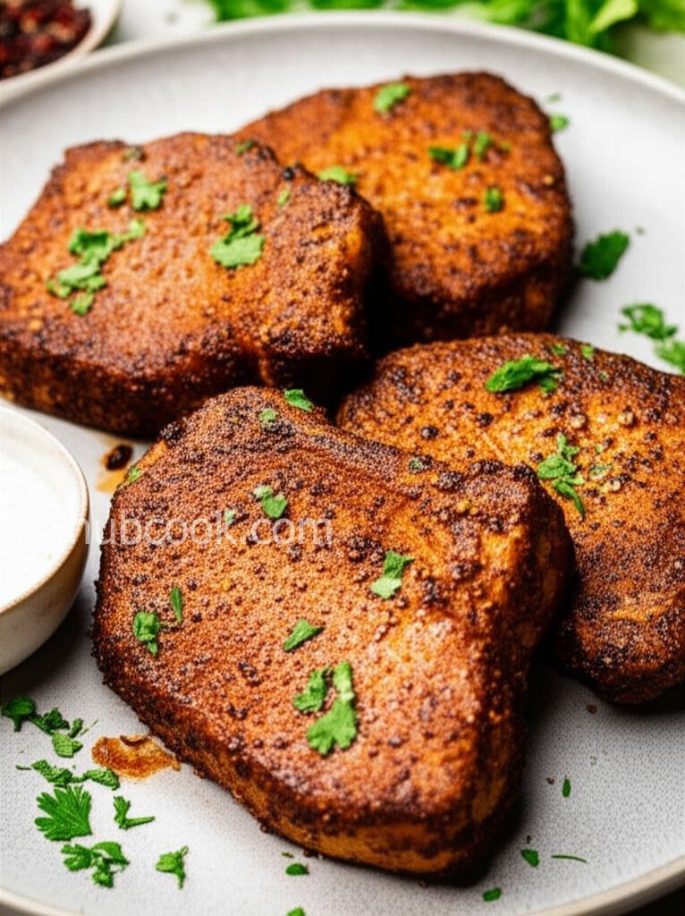 Pork Rub Rubbed and Baked Pork Chops