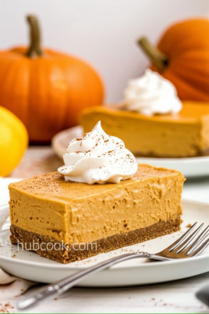 Pumpkin Pie No-Bake Cheesecake