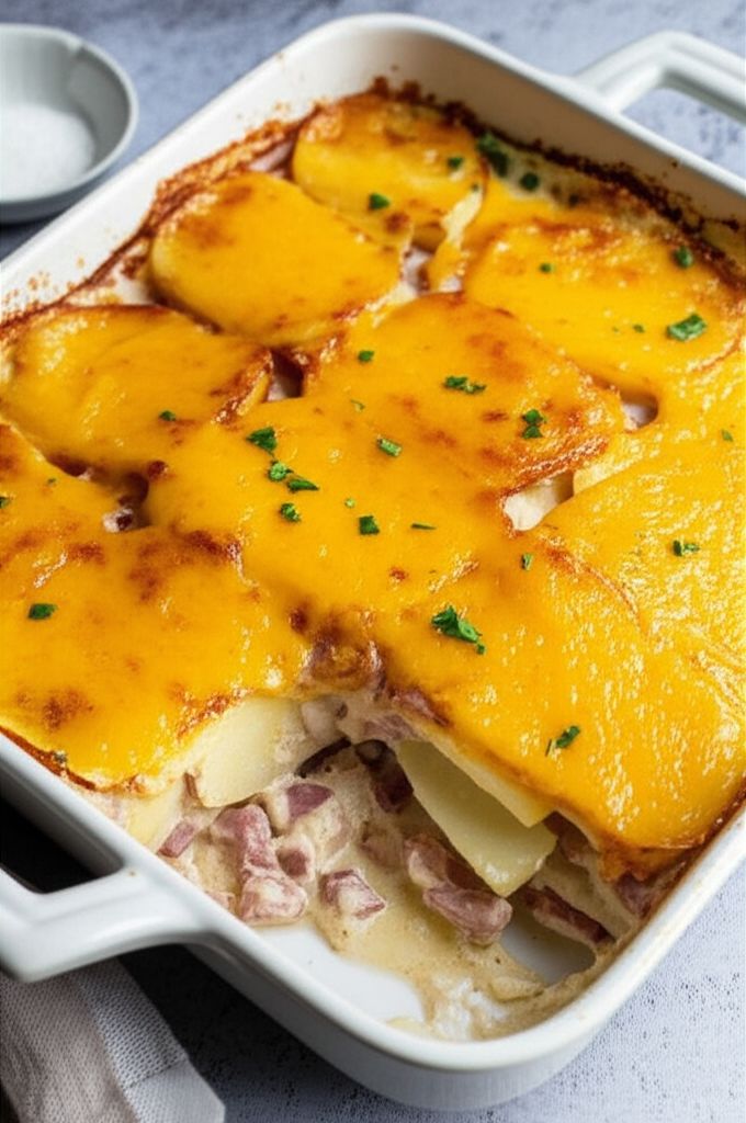 Scalloped Potatoes au Gratin