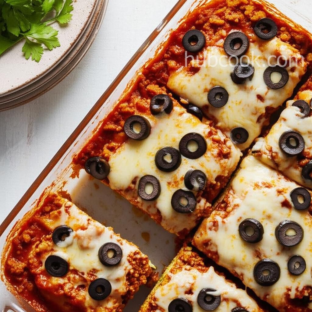 Zucchini Pizza Bake
