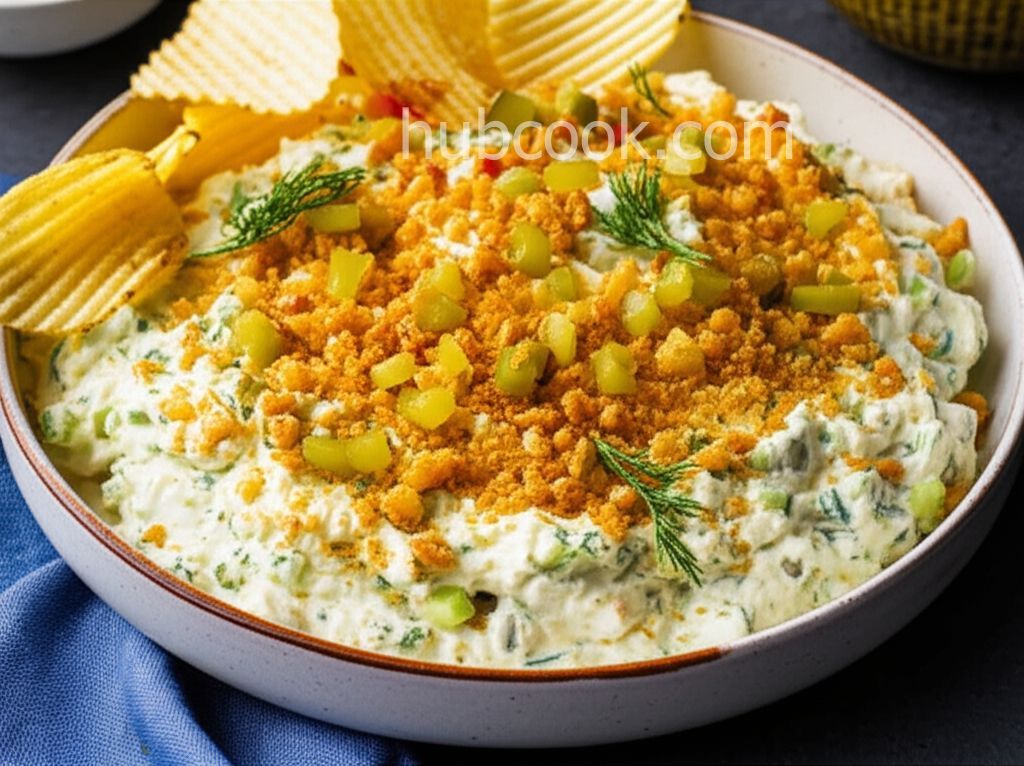 5-Ingredient Fried Pickle Dip