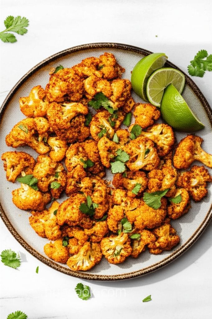 Air Fryer Cauliflower with Taco Seasoning