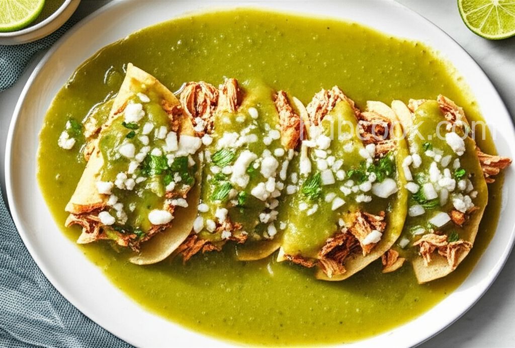 Authentic Enchiladas Verdes