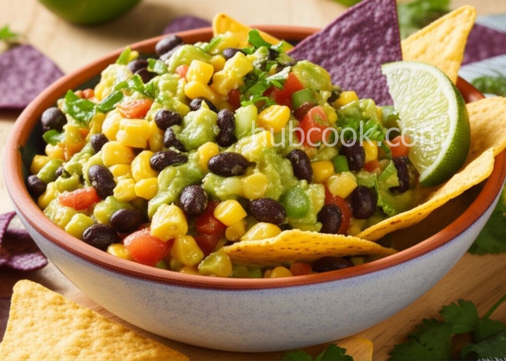 Black Bean and Corn Guacamole