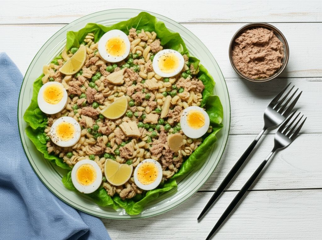 Cold Macaroni and Tuna Salad