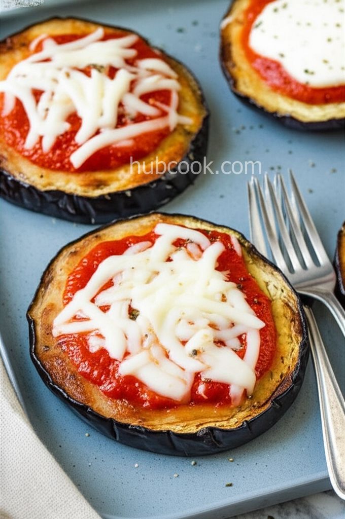 Eggplant Pizzas