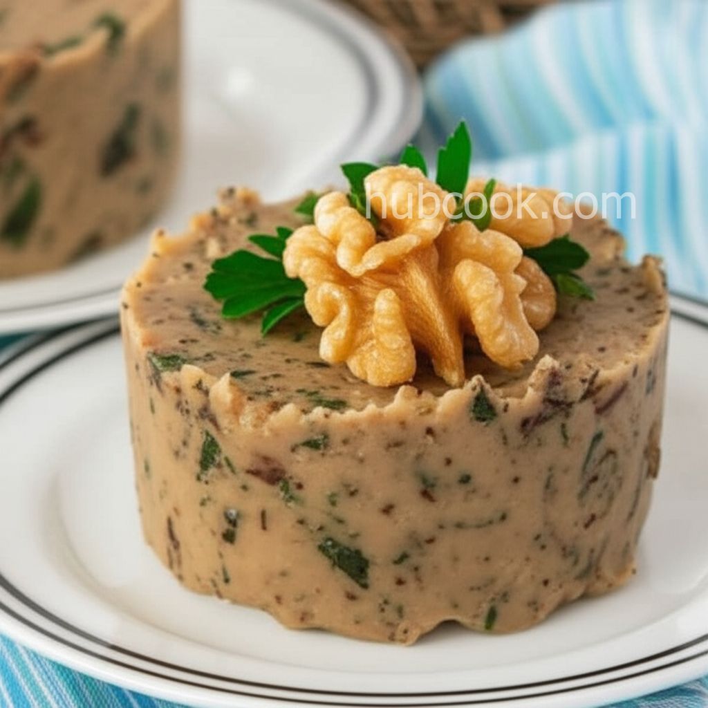 Exotic Mushroom and Walnut Pate