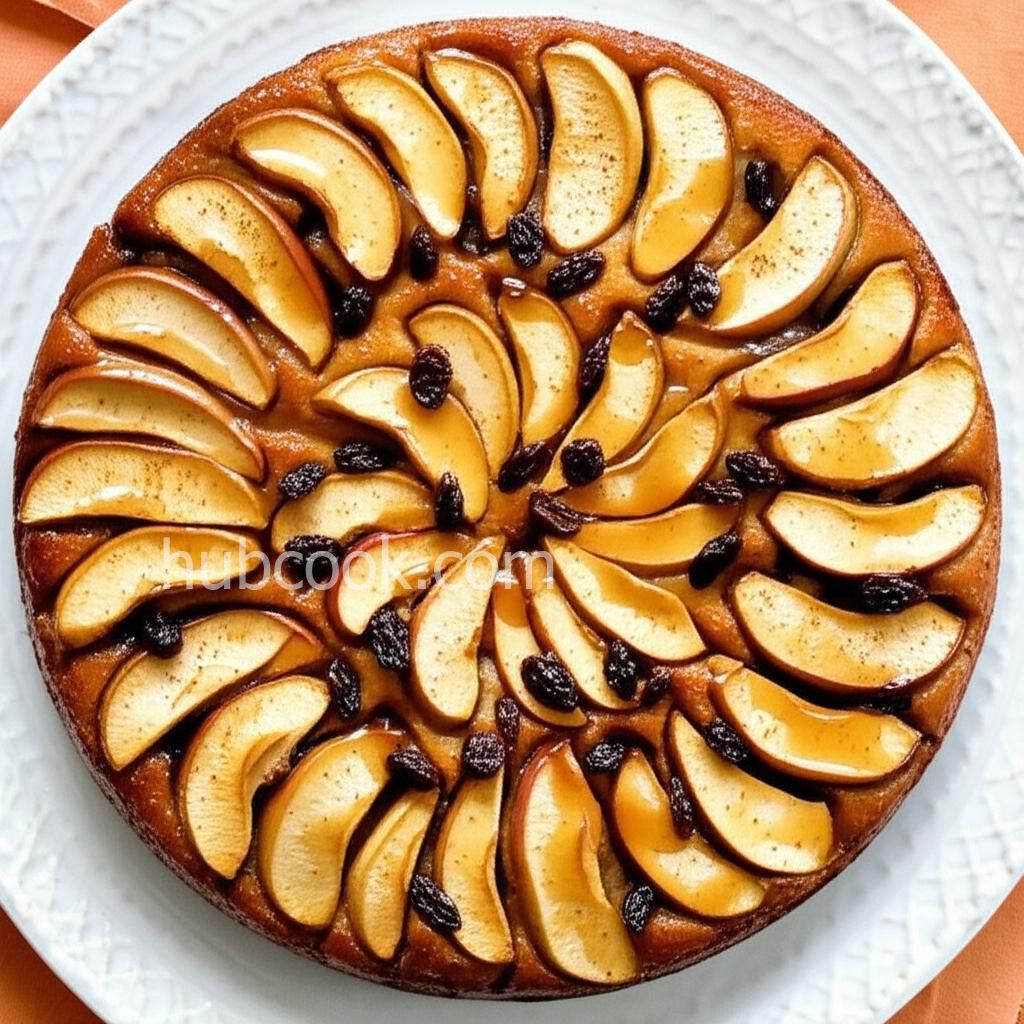 Milopita (Greek Apple Upside-Down Cake)