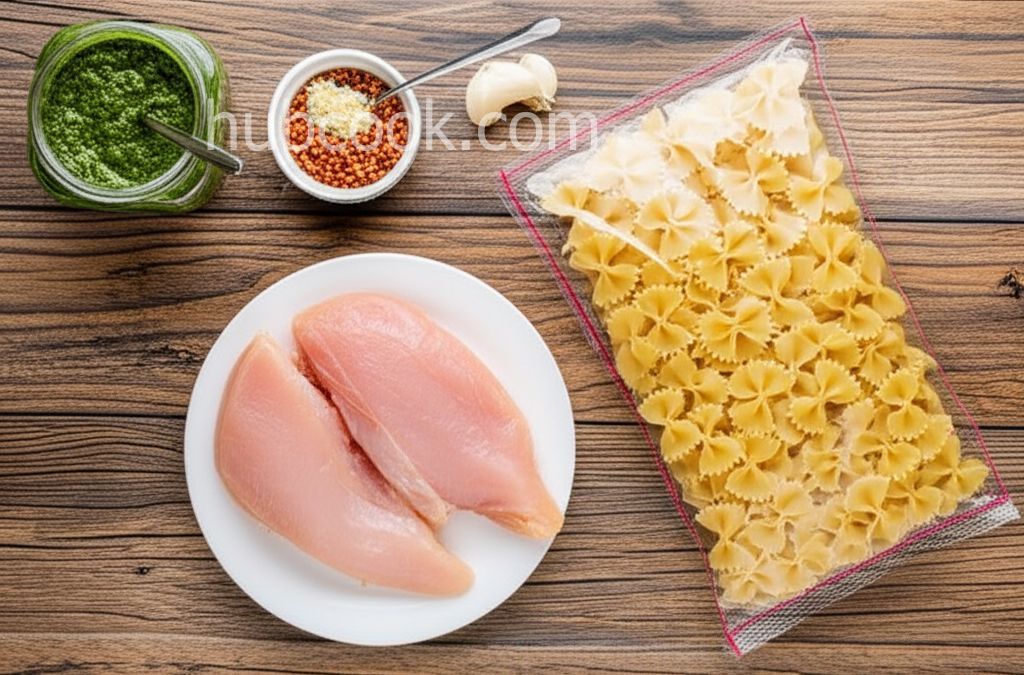 Pesto Pasta with Chicken
