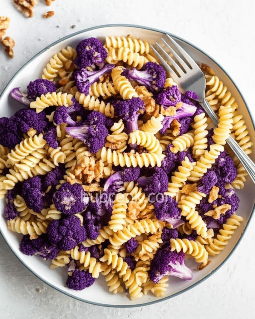Purple Cauliflower Pasta