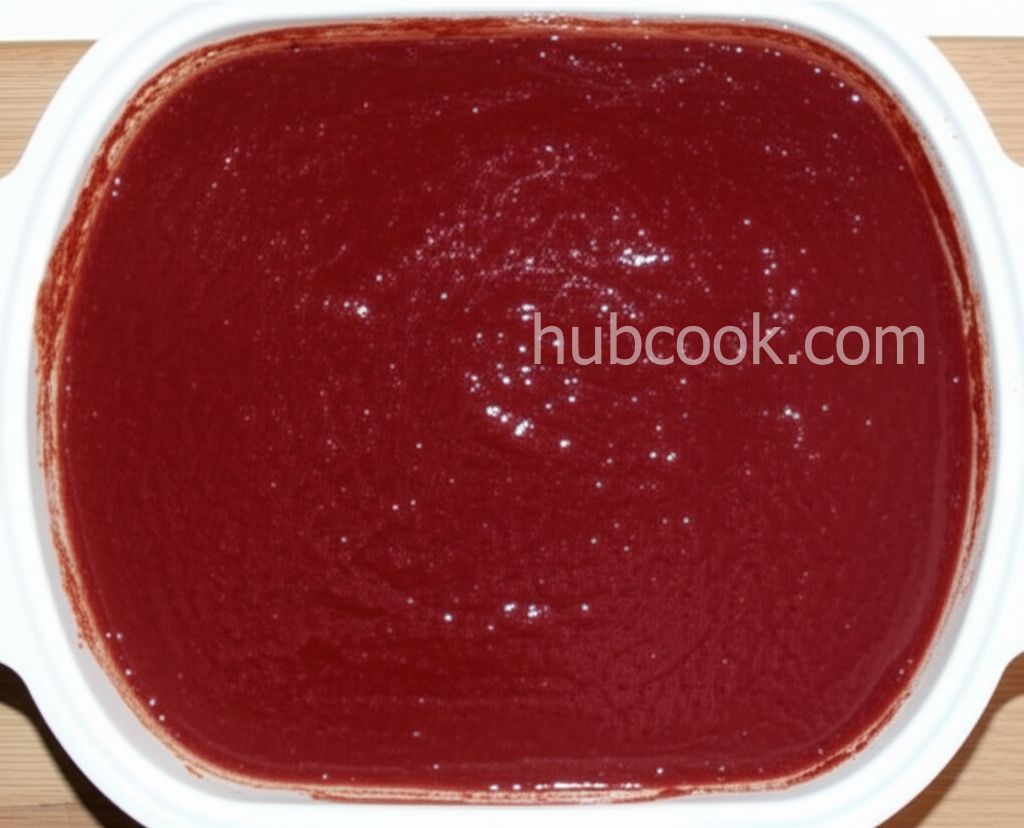 Roasted Rhubarb, Garlic, and Onion Barbeque Sauce
