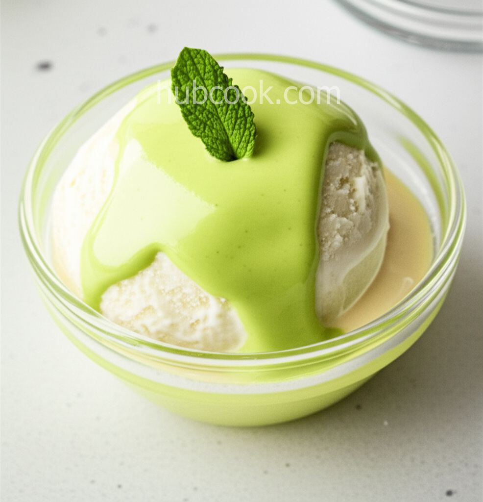 Avocado Ice Cream Sauce