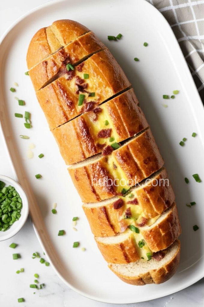Bacon, Egg, and Cheese-Stuffed Loaf