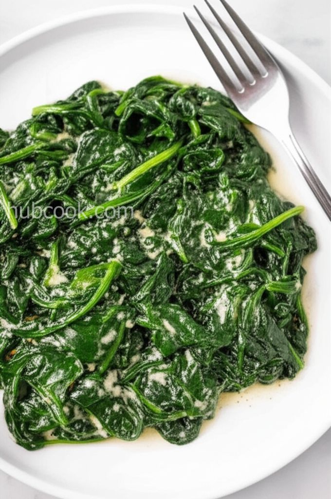 Buttery Lemon Spinach