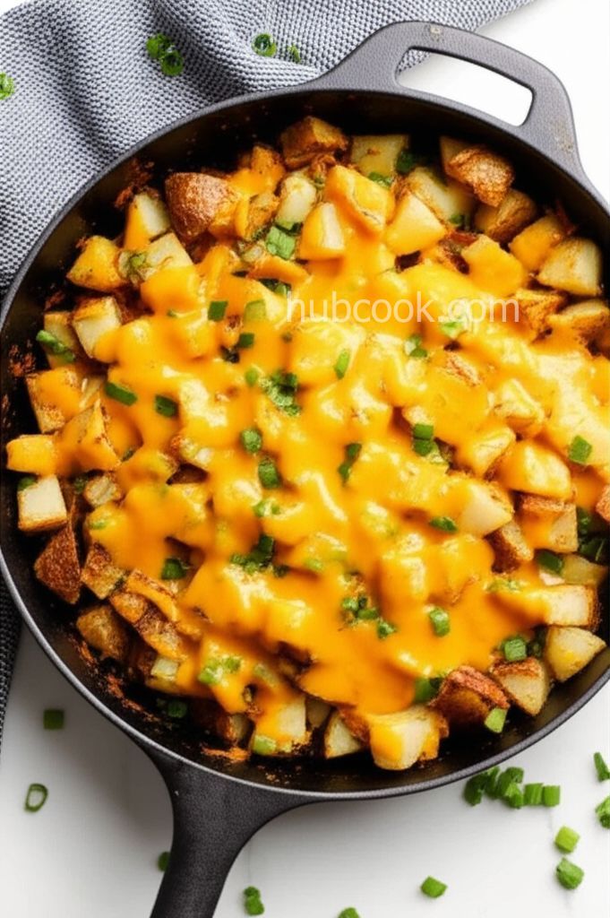 Cheesy Breakfast Potatoes