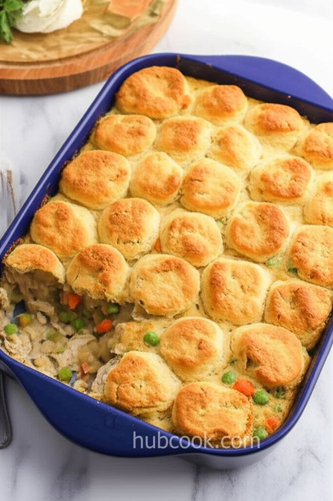 Chicken Pot Pie Bubble Bake