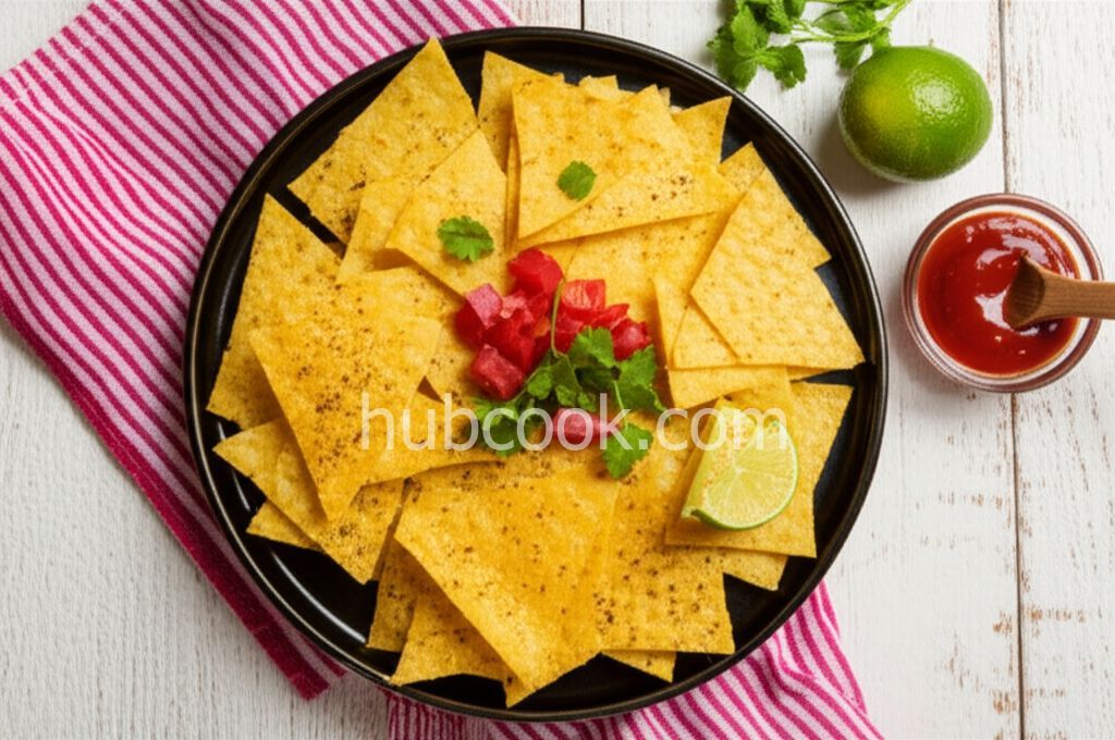 Delicious Baked Corn Chips