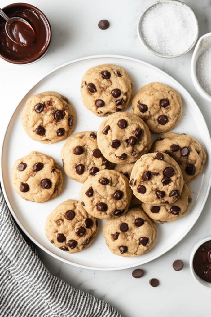 Gluten-Free Almond Flour Chocolate Chip Cookies