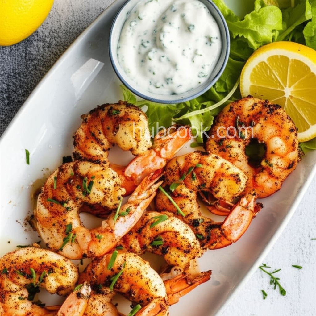 Grilled Shrimp with Lemon Aioli