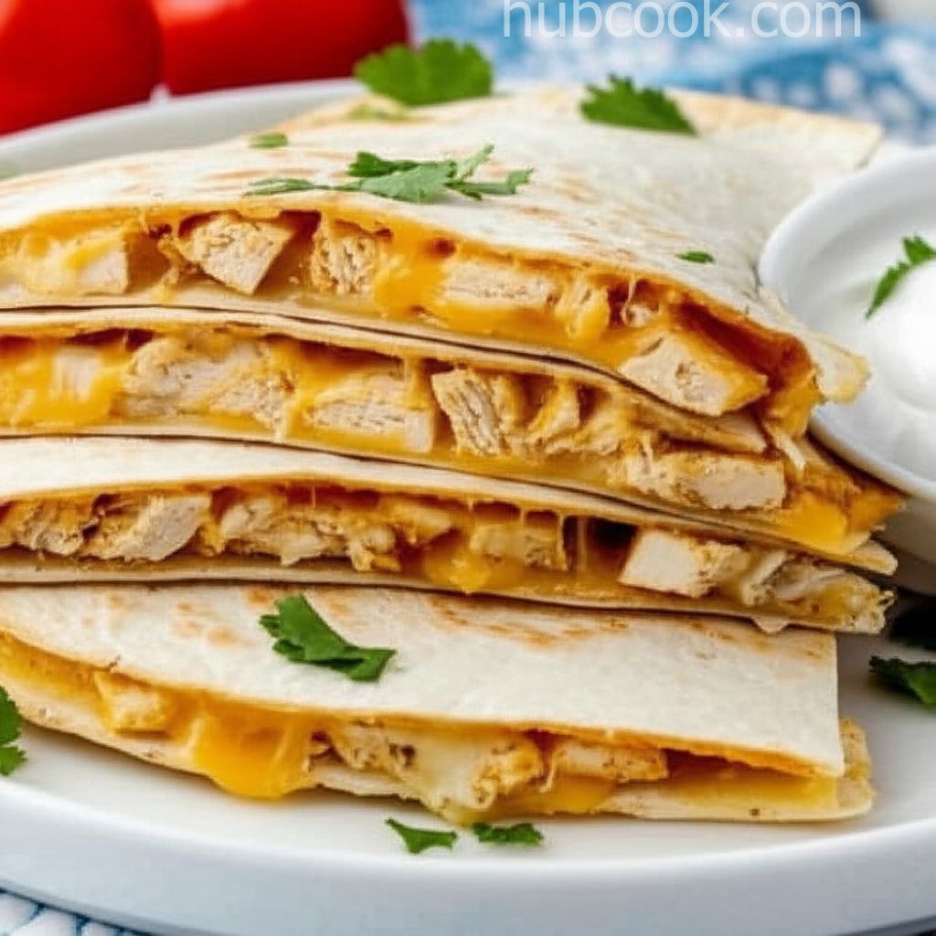 Margarita Chicken Quesadillas