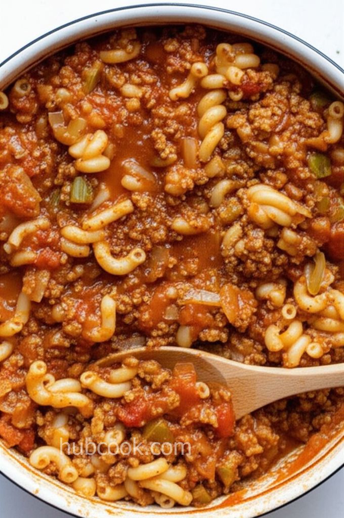 Mom's Goulash in the Microwave