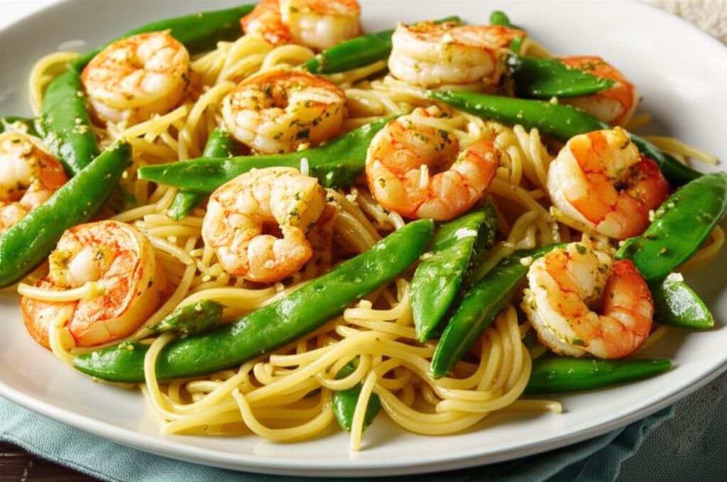 Pesto Shrimp Pasta