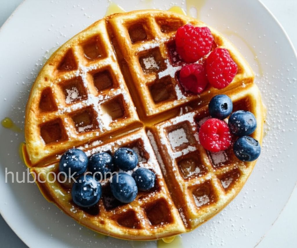 Rich Danish Waffles