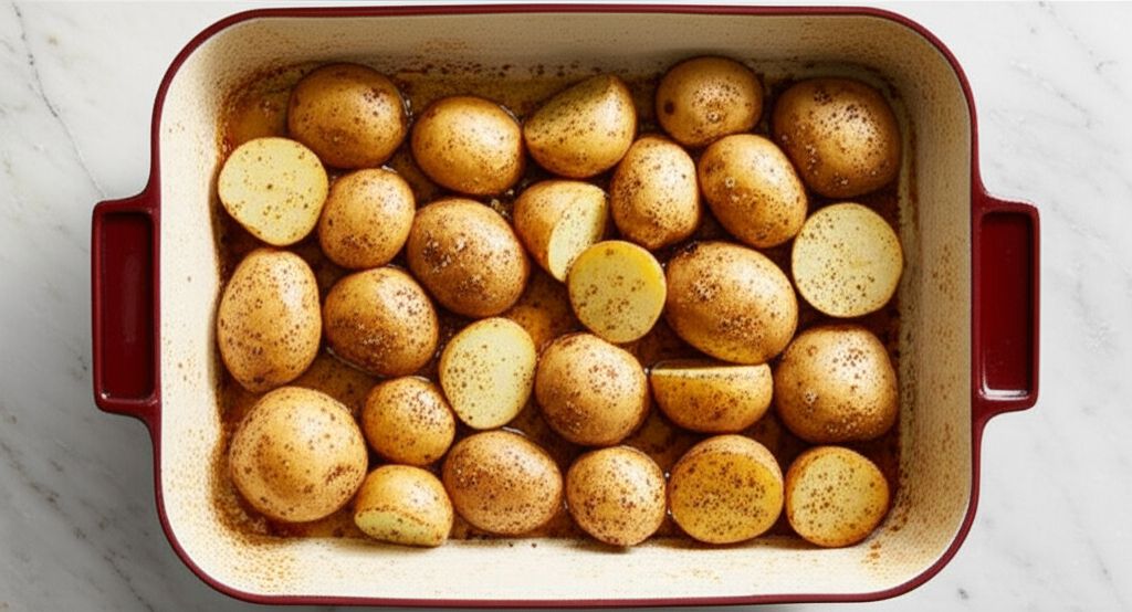 Roasted Lemon-Garlic Potatoes
