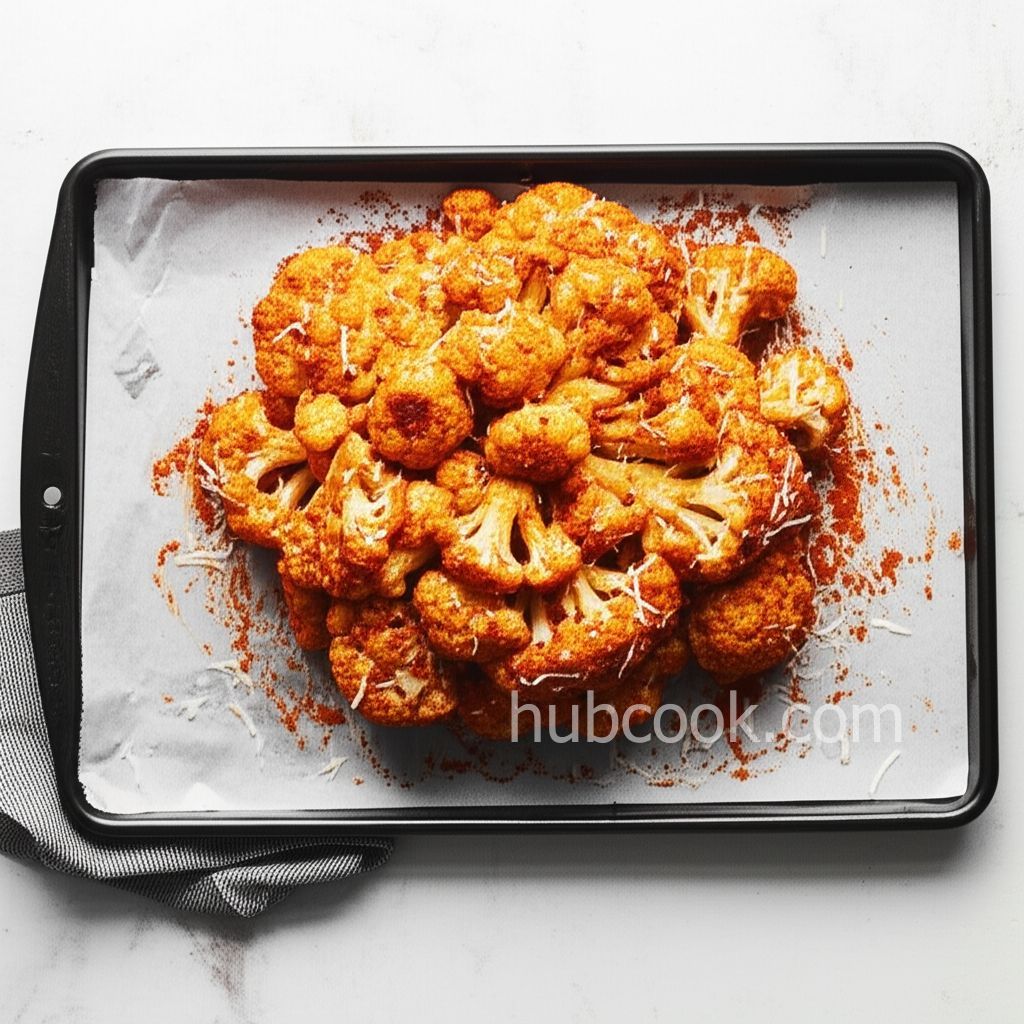 Sriracha Whole Roasted Cauliflower