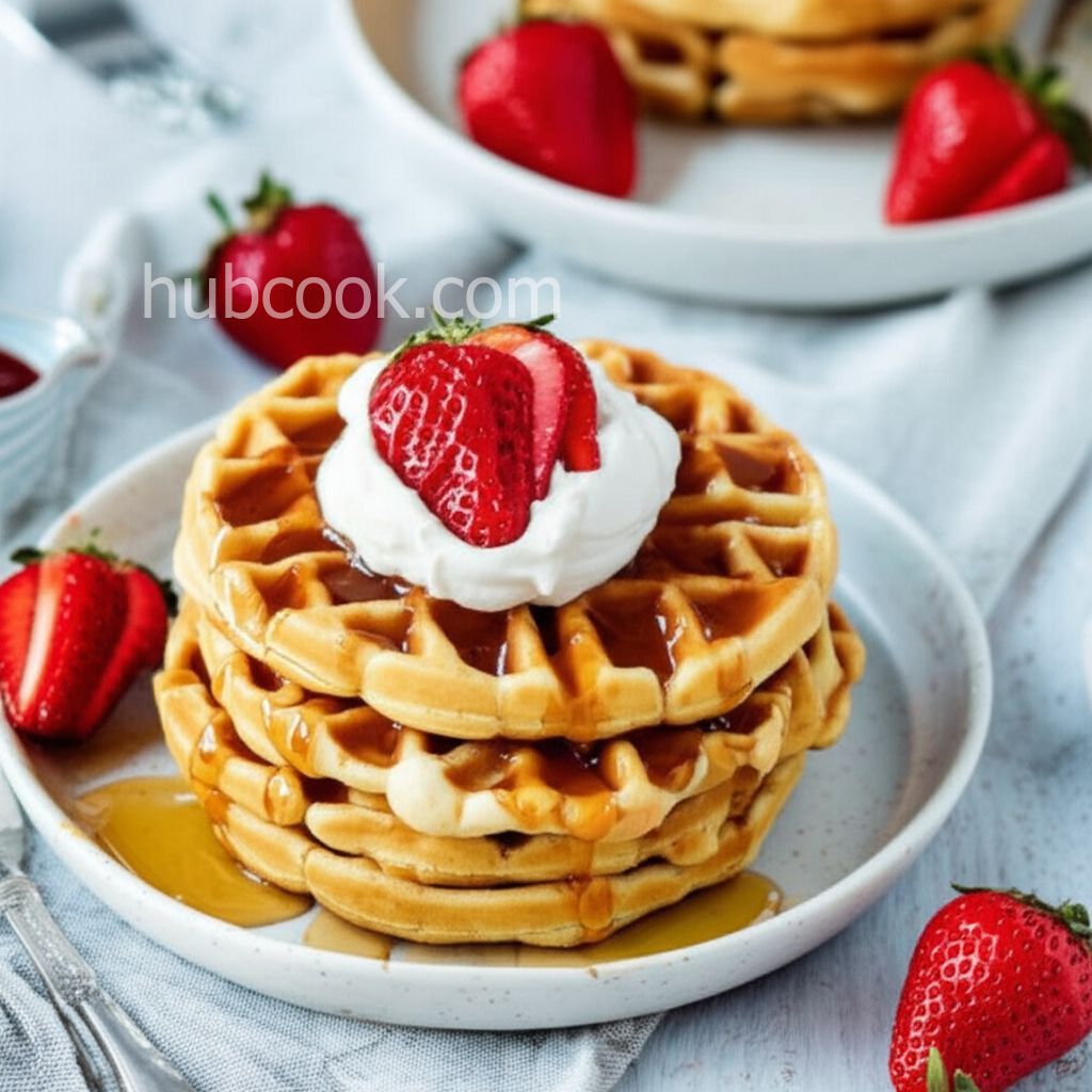 Strawberry Waffles