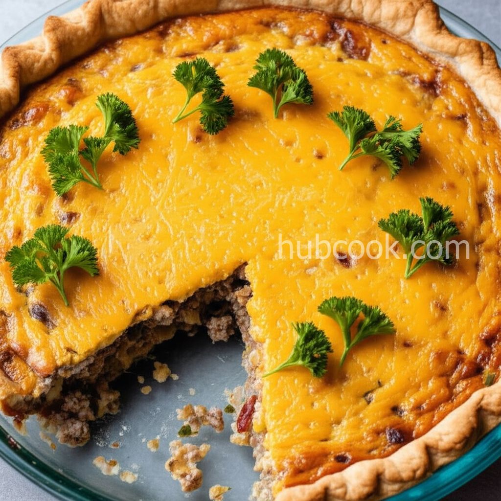 Turkey Sausage and Egg Pie