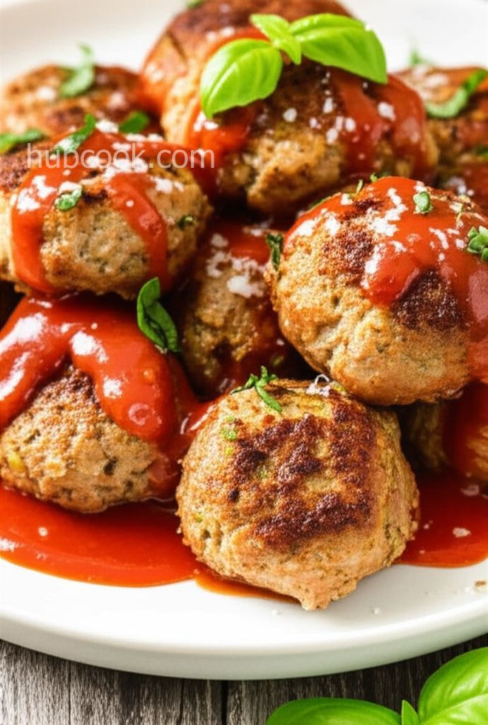 Air Fryer Turkey Meatballs