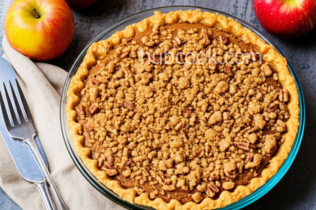 Apple Butter Pumpkin Pie