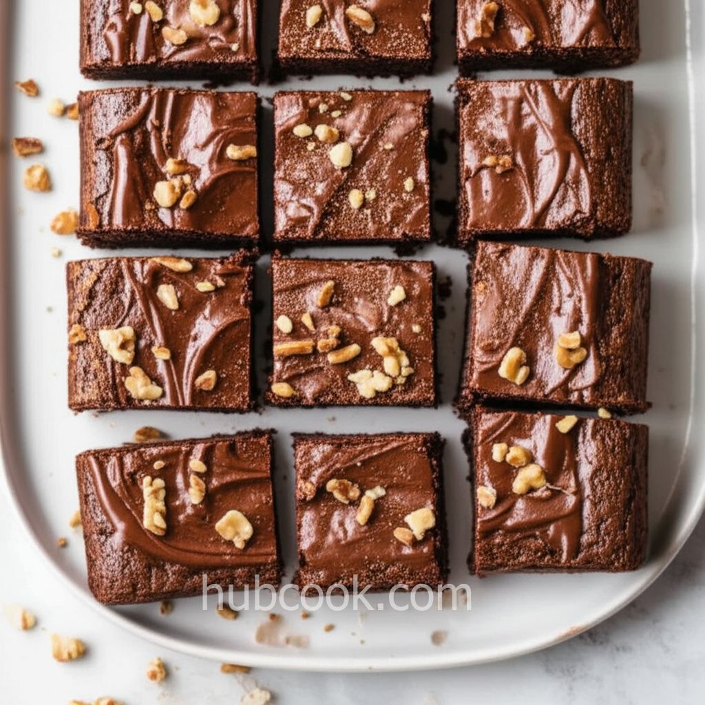 Banana Bread-Nutella Brownies