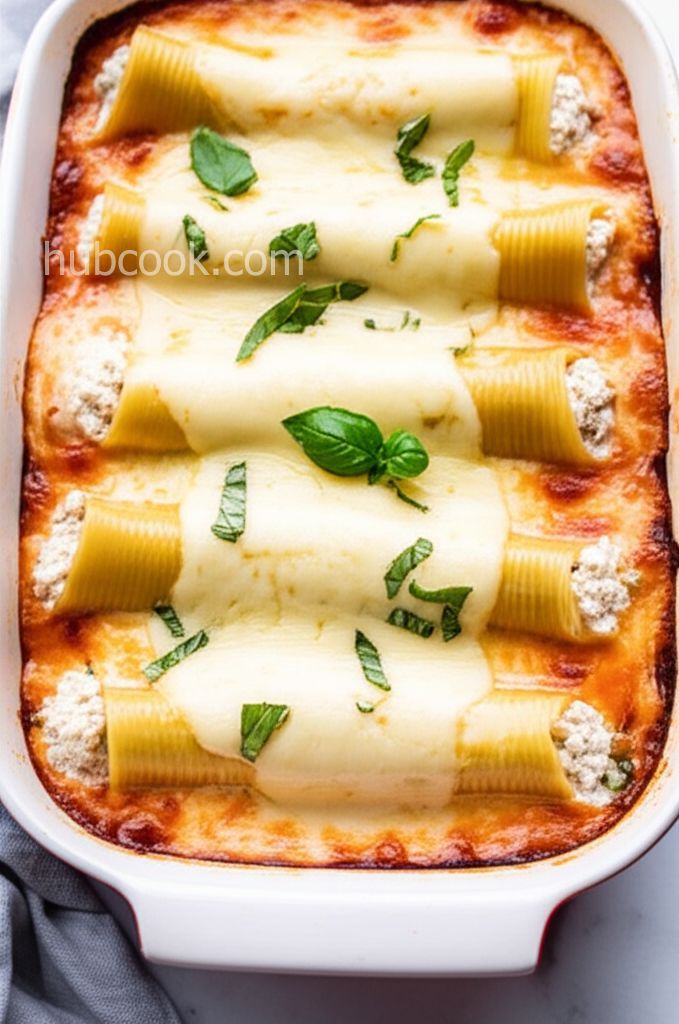Chicken Manicotti Alfredo