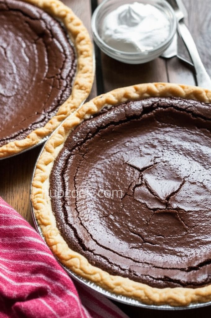 Chocolate Chess Pie III