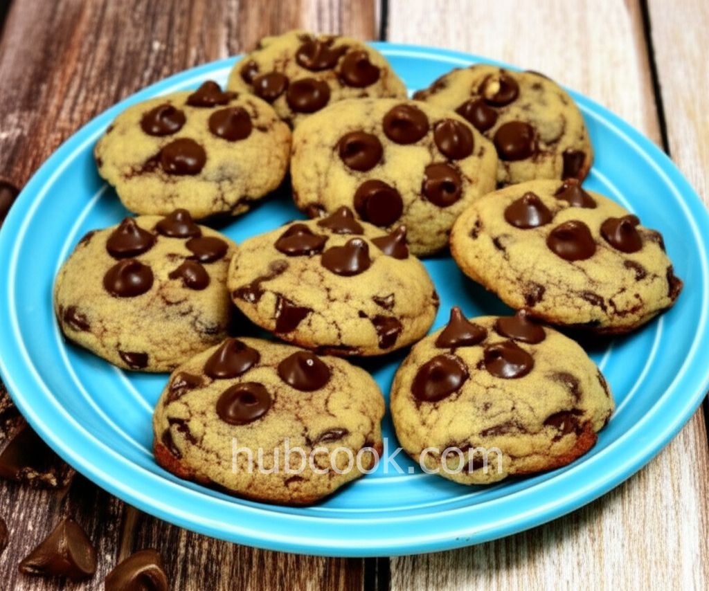 Chocolate Chip Cake Mix Cookies