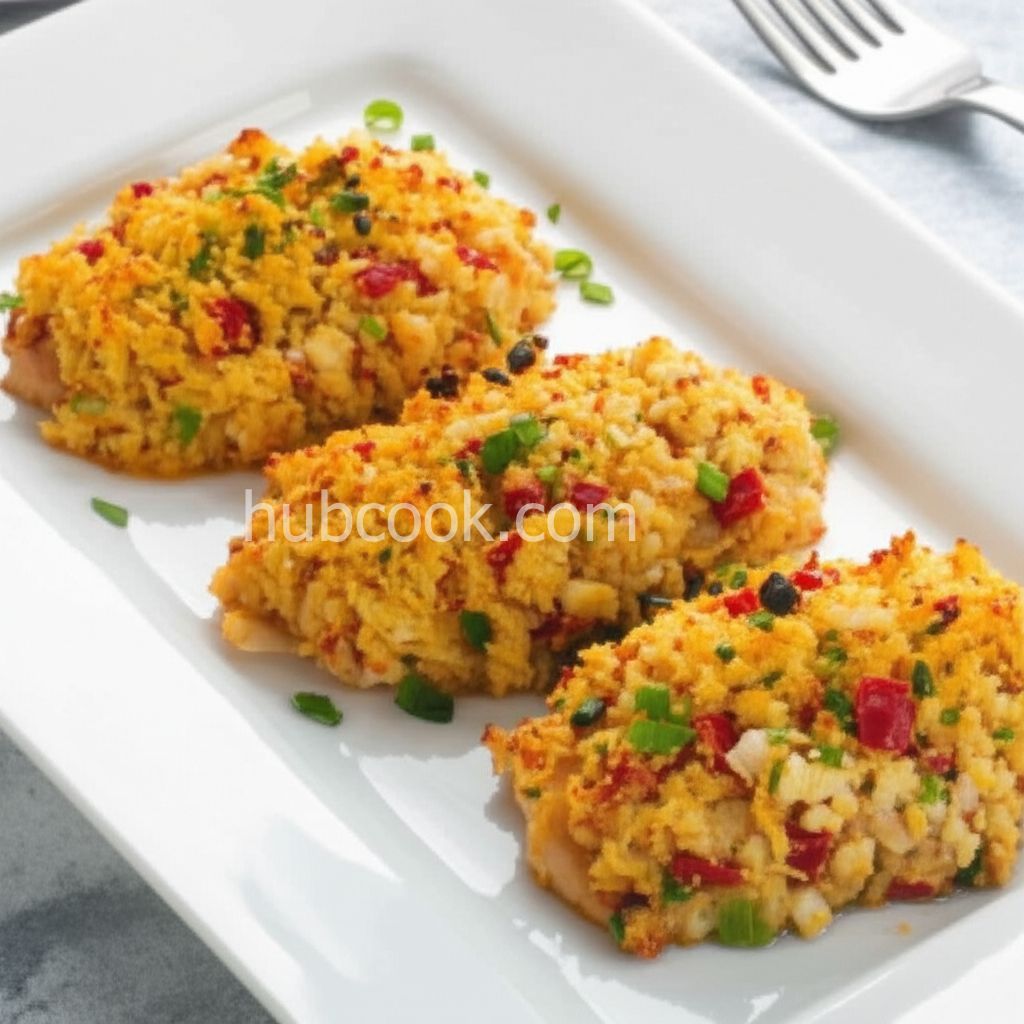 Crab Crusted Grouper