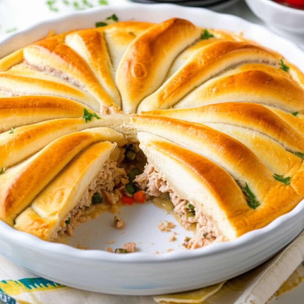 Easy Weeknight Tuna Pot Pie